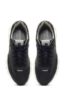 Derimod Studio Men's Black Lace-Up Thick-Soled Sneaker | Derimod