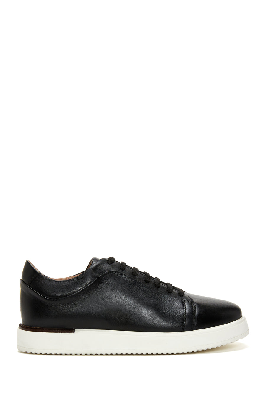 Men's Black Leather Sneaker 22WFD640218 | Derimod