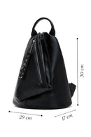 Women's Black Backpack | Derimod