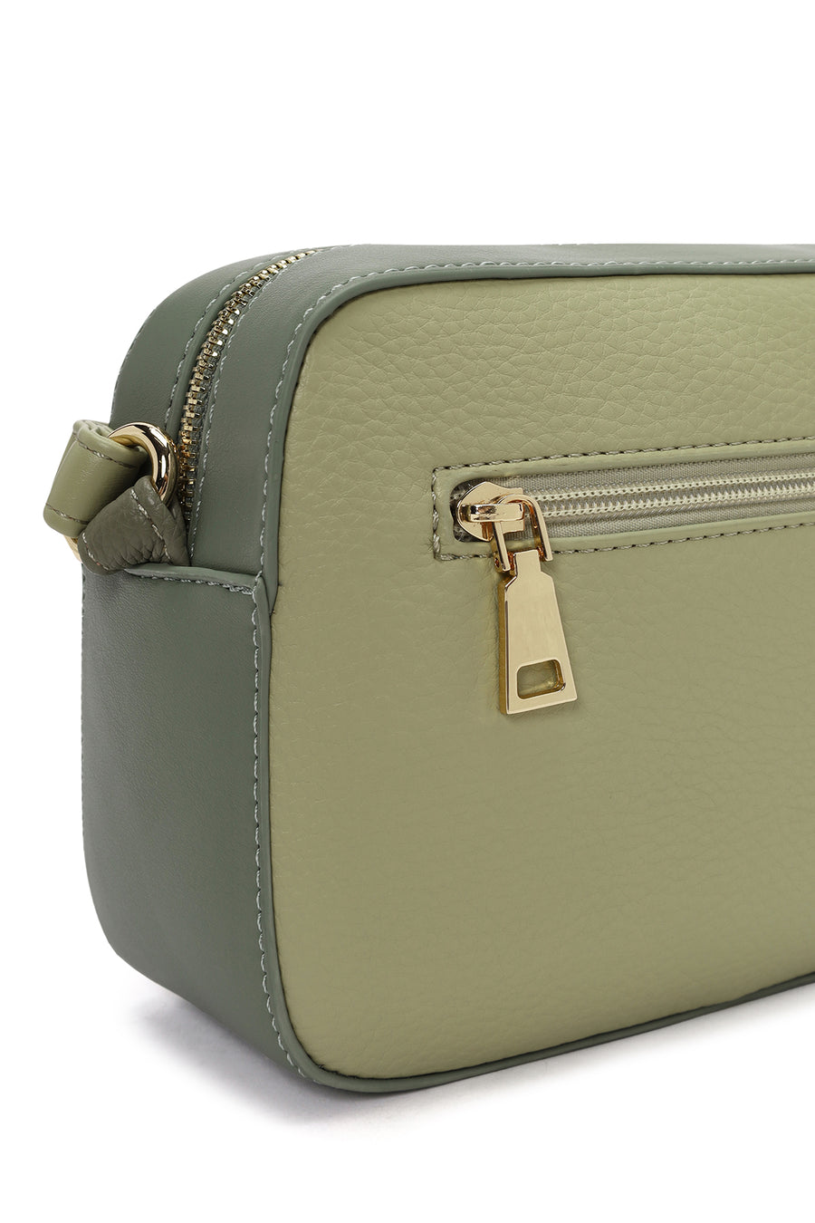 Women's Green Long Strap Crossbody Bag