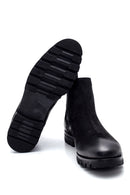 Men's Leather Nubuck Chelsea Boots | Derimod