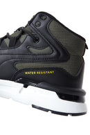 Men's Khaki High Top Sneaker | Derimod