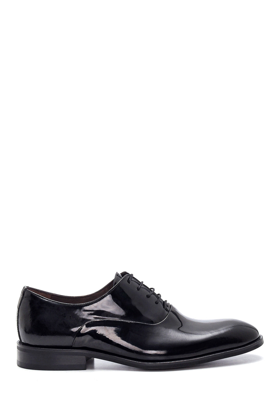 Men's Black Leather Patent Leather Classic Shoes 22SFD600016 | Derimod