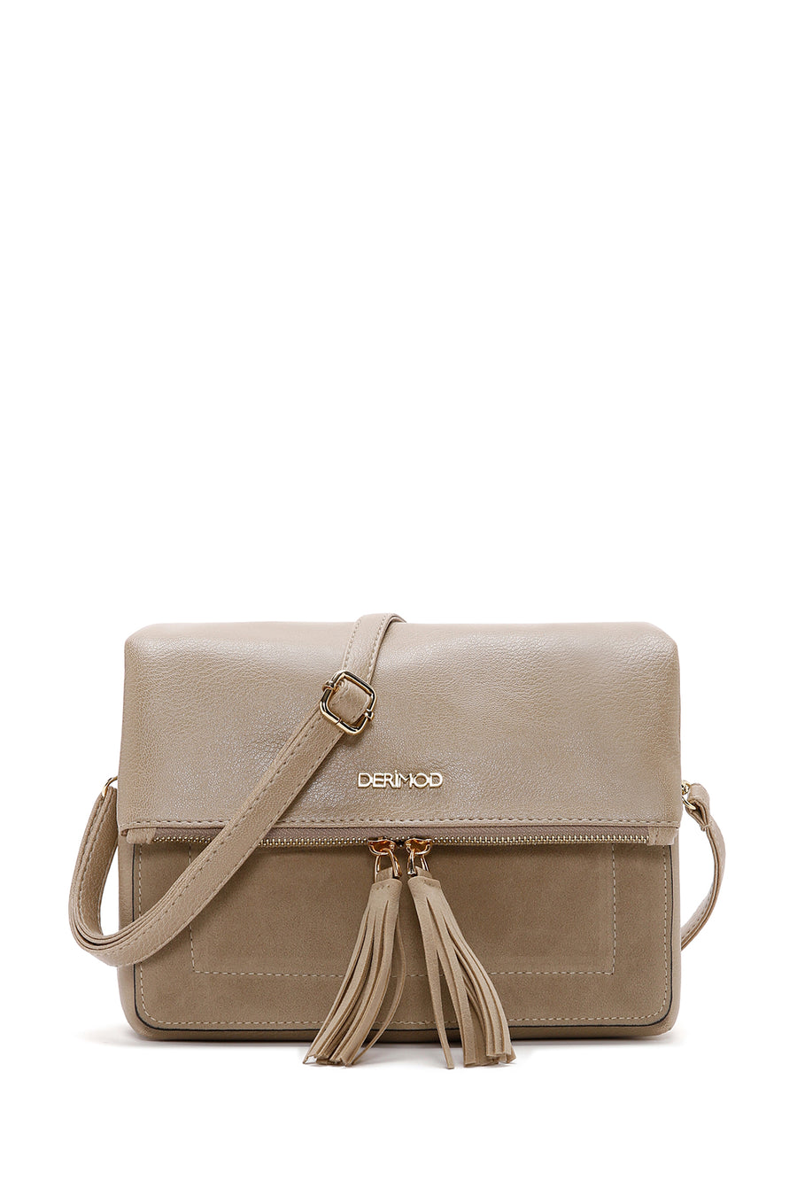 Women's Beige Long Strap Crossbody Bag 25SBD210514 | Derimod