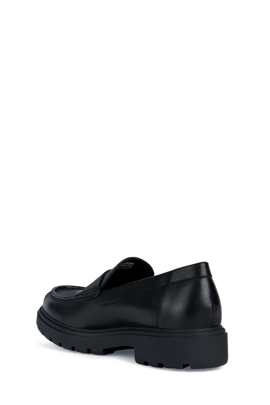 Geox Men's Black Spherica Ec7 Leather Classic Loafer