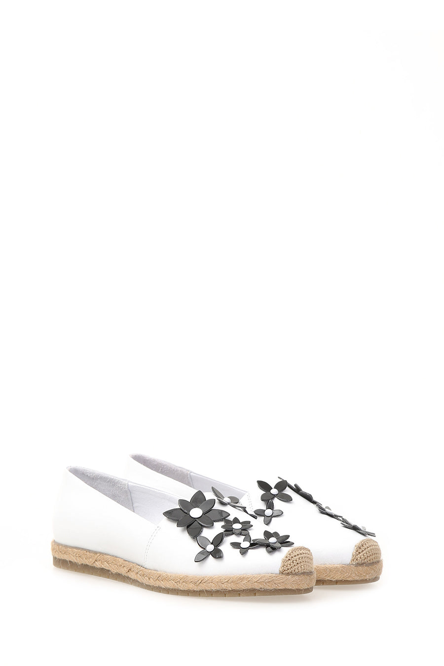 Women's Espadrille with Floral Detail