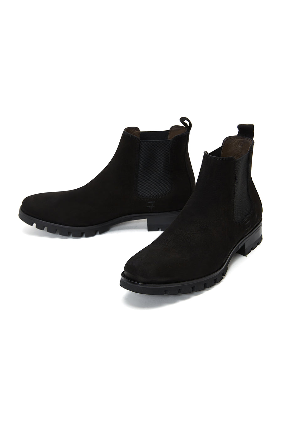 Men's Nubuck Leather Chelsea Boots