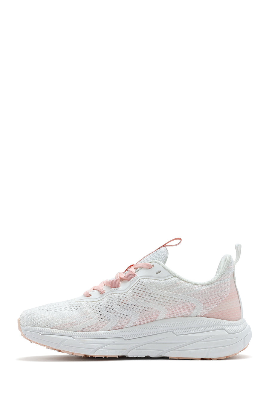 Derimod Zero Women's Pink Lace-Up Thick Soled Sports Sneaker