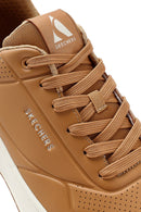 Skechers Erkek Taba Uno Court Bağcıklı Kalın Tabanlı Sneaker | Derimod