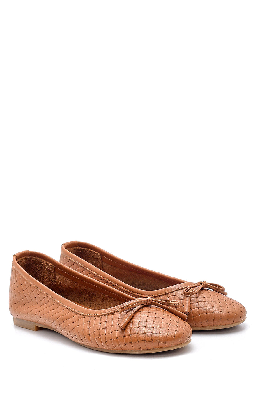 Women's Leather Ballerinas