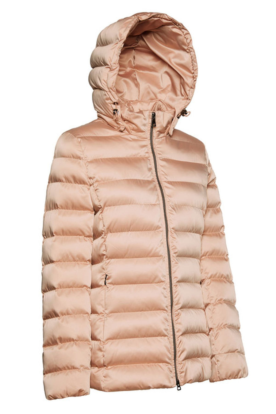Geox Women's Pink Zosma Hooded Coat