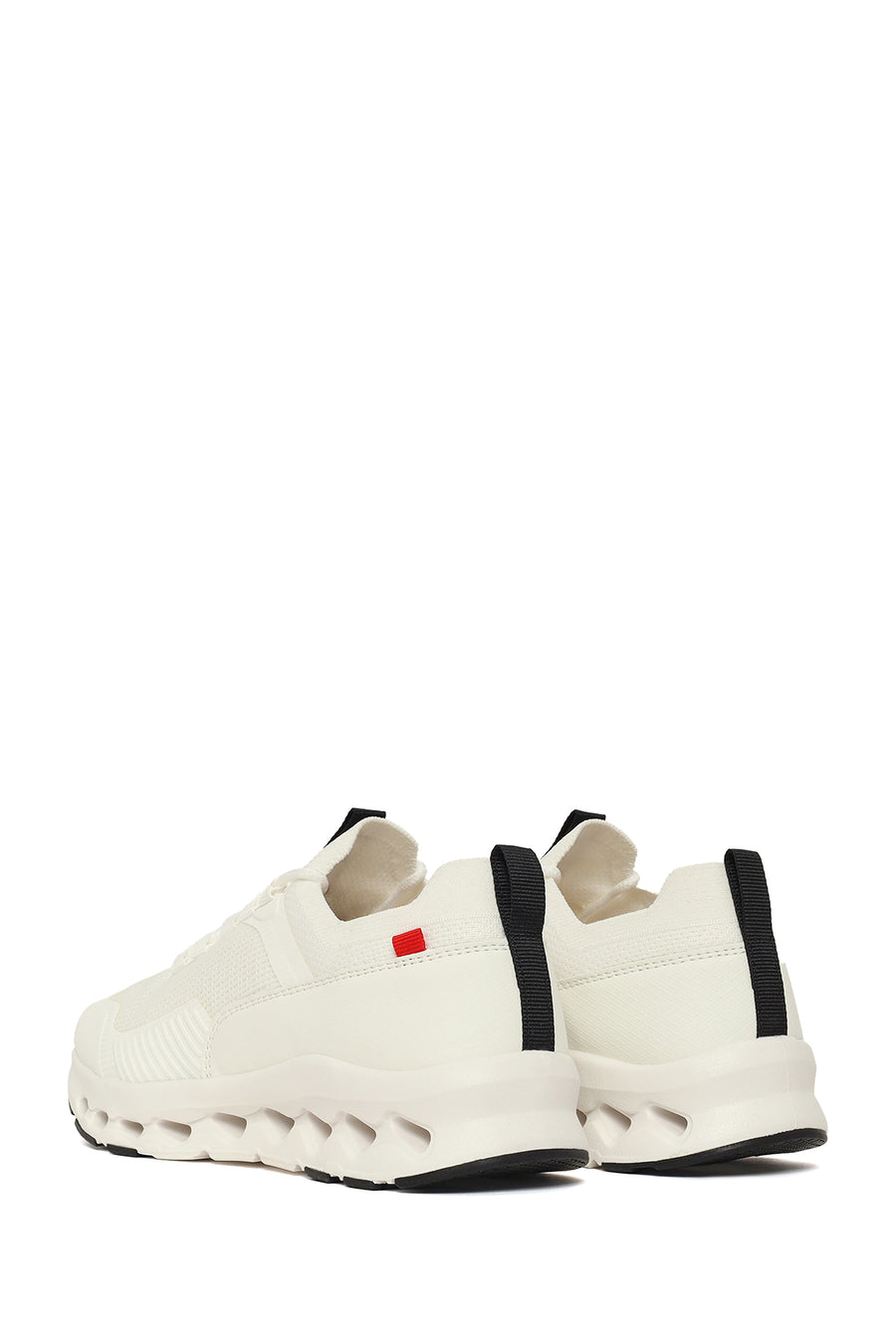 Derimod Zero Kadın Beyaz Kalın Tabanlı Bağcıklı Kumaş Sneaker
