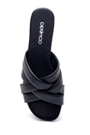 Women's Leather Slippers | Derimod