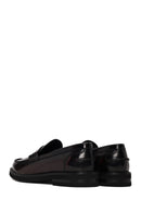 Erkek Bordo Deri Casual Loafer | Derimod