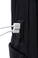 D-Pack Unisex Black Technological Fabric Hardcase Backpack | Derimod