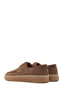 Men's Mink Lace-Up Suede Leather Casual Shoes | Derimod