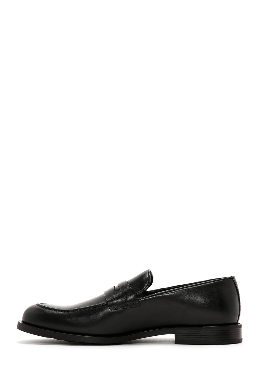 Men's Black Large Size Leather Classic Shoes