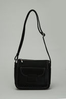 Women's Shoulder Bag with Staple Detail | Derimod