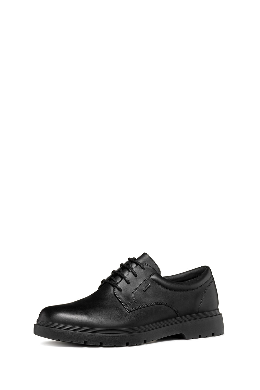 Geox Men Black U Spherica Ec1 B Abx B - Sm.Le Lace-Up Leather Casual Shoes