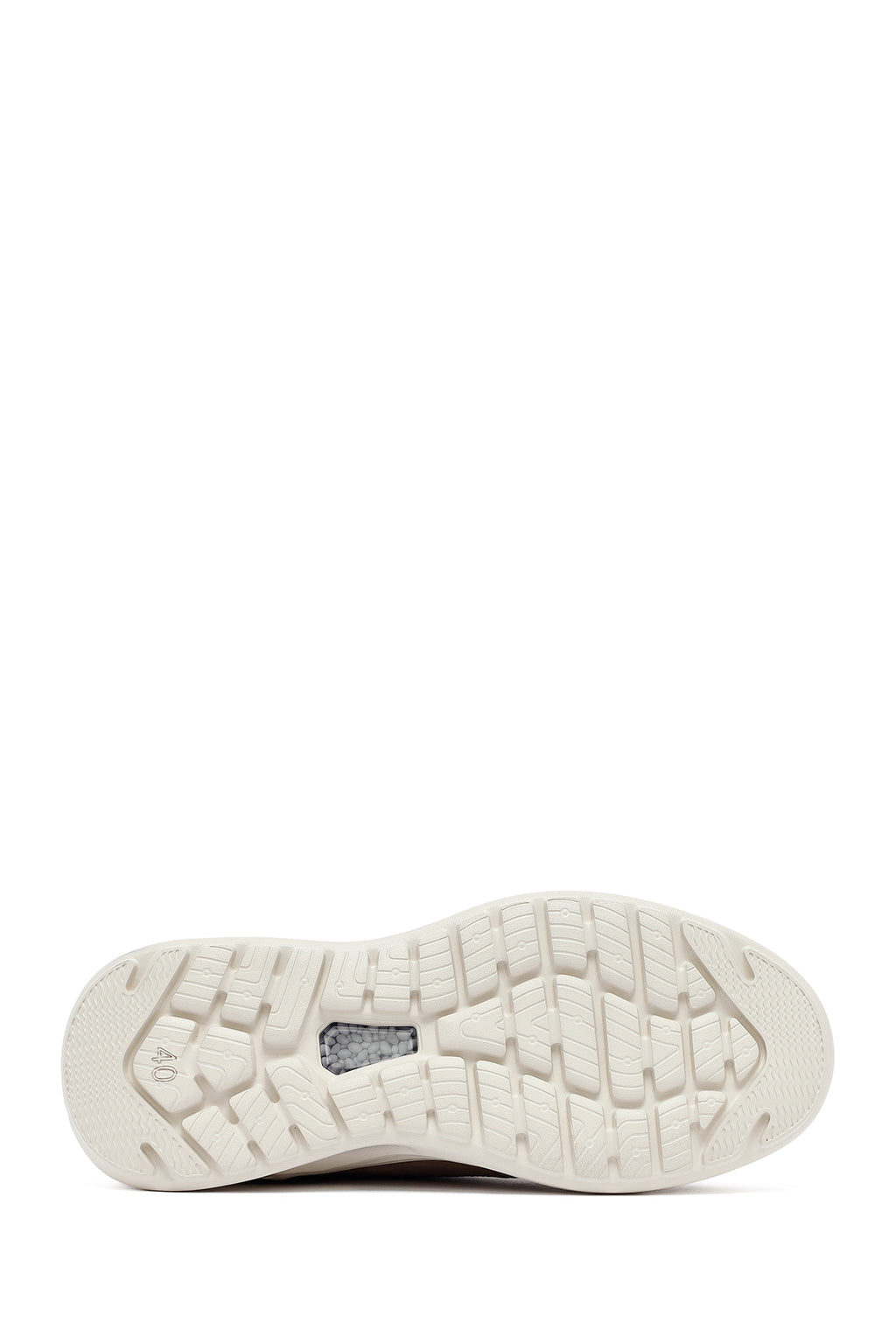 Erkek Vizon Bağcıklı Nubuk Deri Sneaker