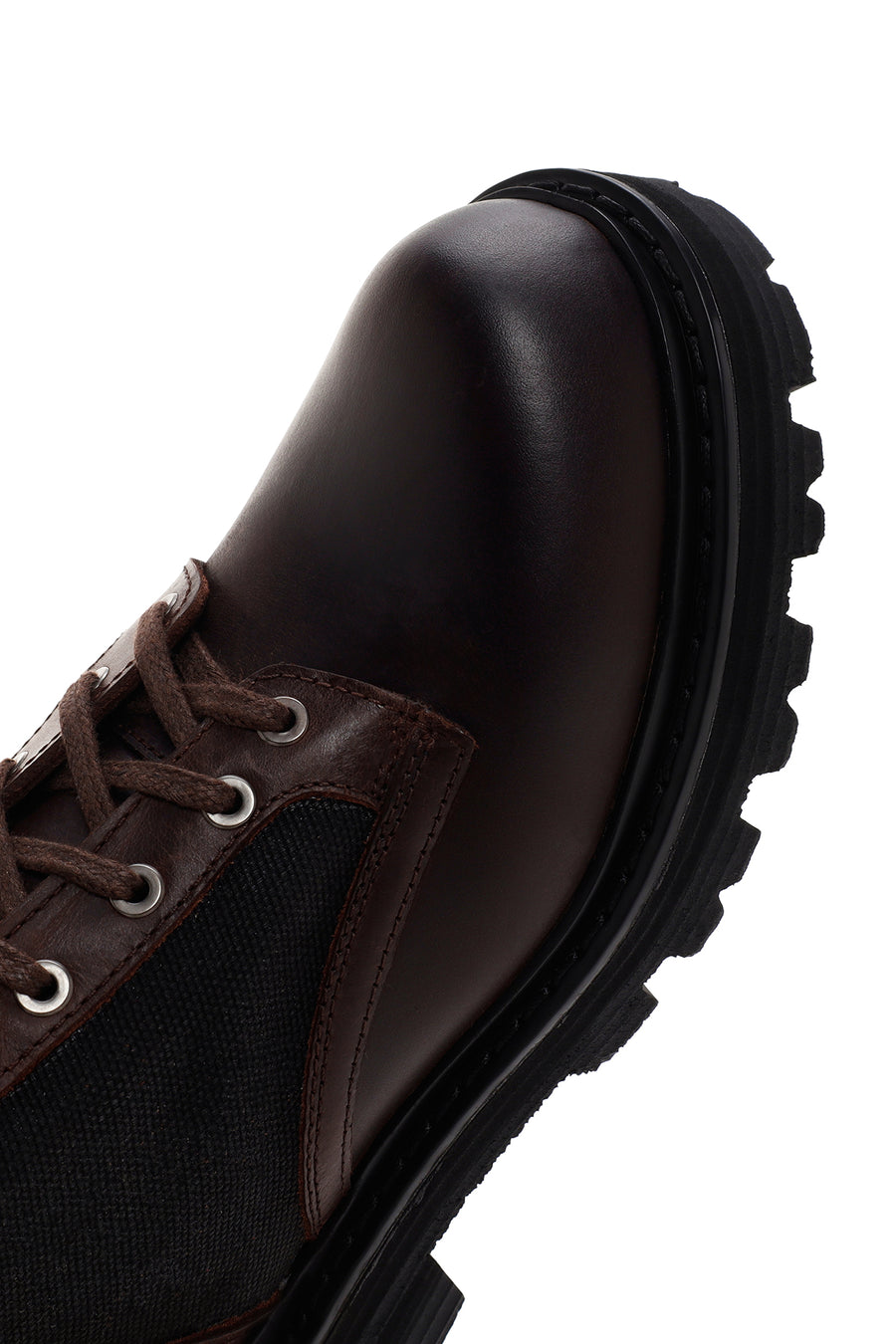 Harley Davidson Men's Dark Brown Jesus Exc Lace-Up Leather Boots