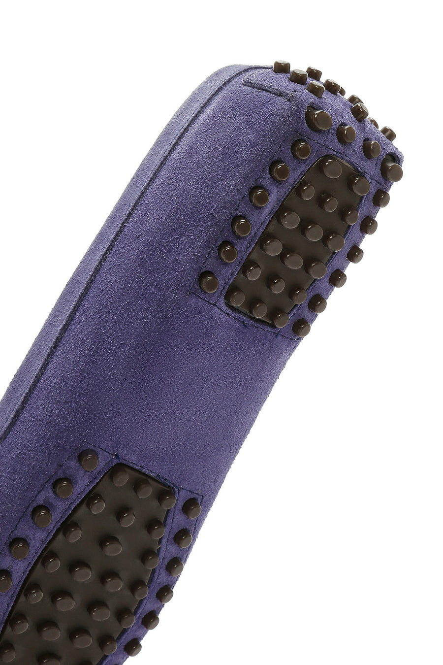 Women's Navy Blue Suede Leather Loafer