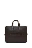 Men's Brown Briefcase | Derimod