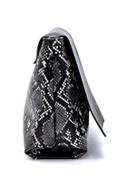 Women's Snakeskin Pattern Detailed Shoulder Bag | Derimod