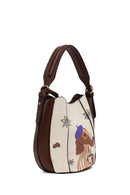 Woman Multicolored Patterned Shoulder Bag | Derimod