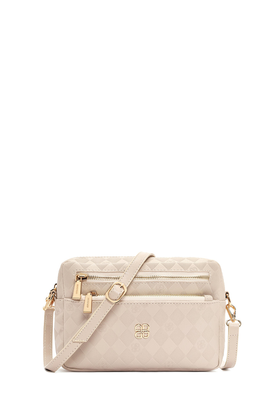 Women's Cream Long Strap Crossbody Bag 24SBD202426 | Derimod