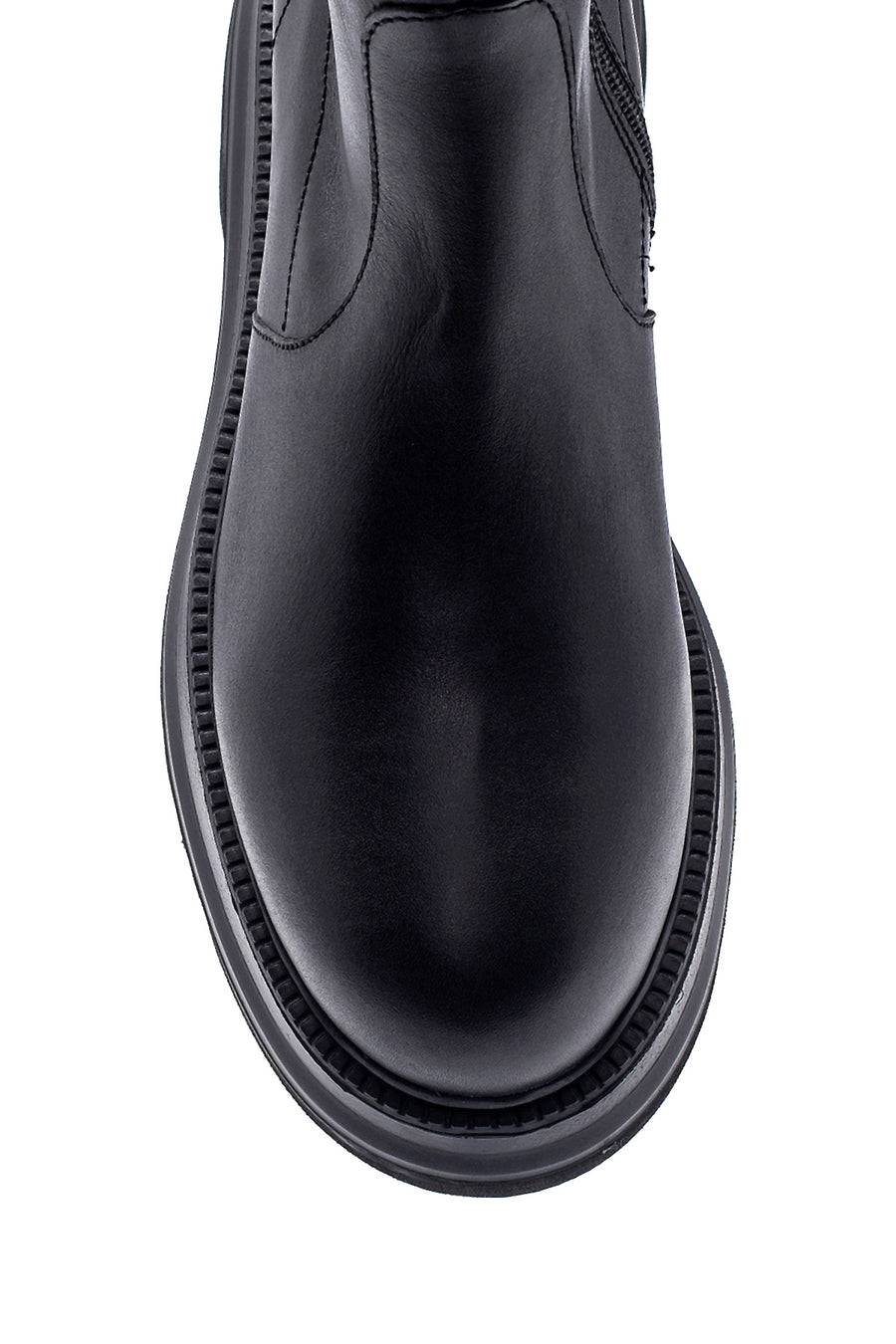 Women's Leather Lacing Detailed Boots