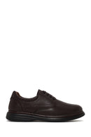 Male Brown Lace-up Leather Casual Shoes | Derimod
