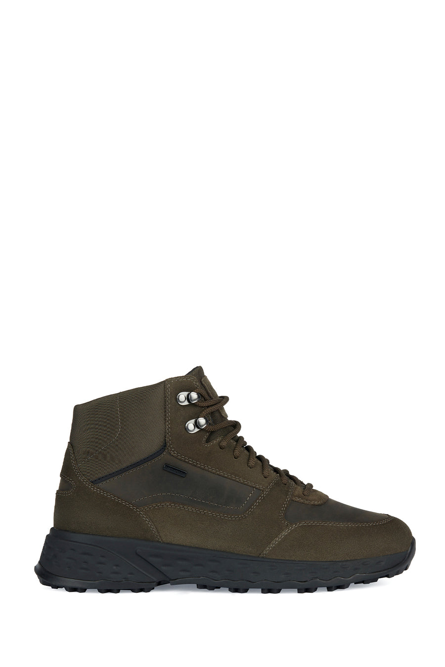 Geox Men's Green Sterrato Suede Leather Boots U36F0B022FFC3009 | Derimod