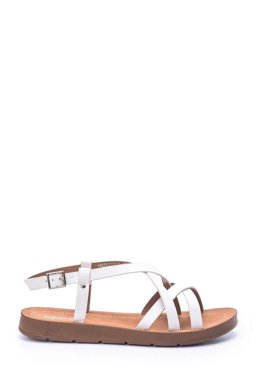 Women's Flat Sandals 19SFE275218 | Derimod