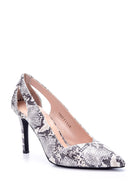 Women's Snakeskin Patterned Stiletto | Derimod