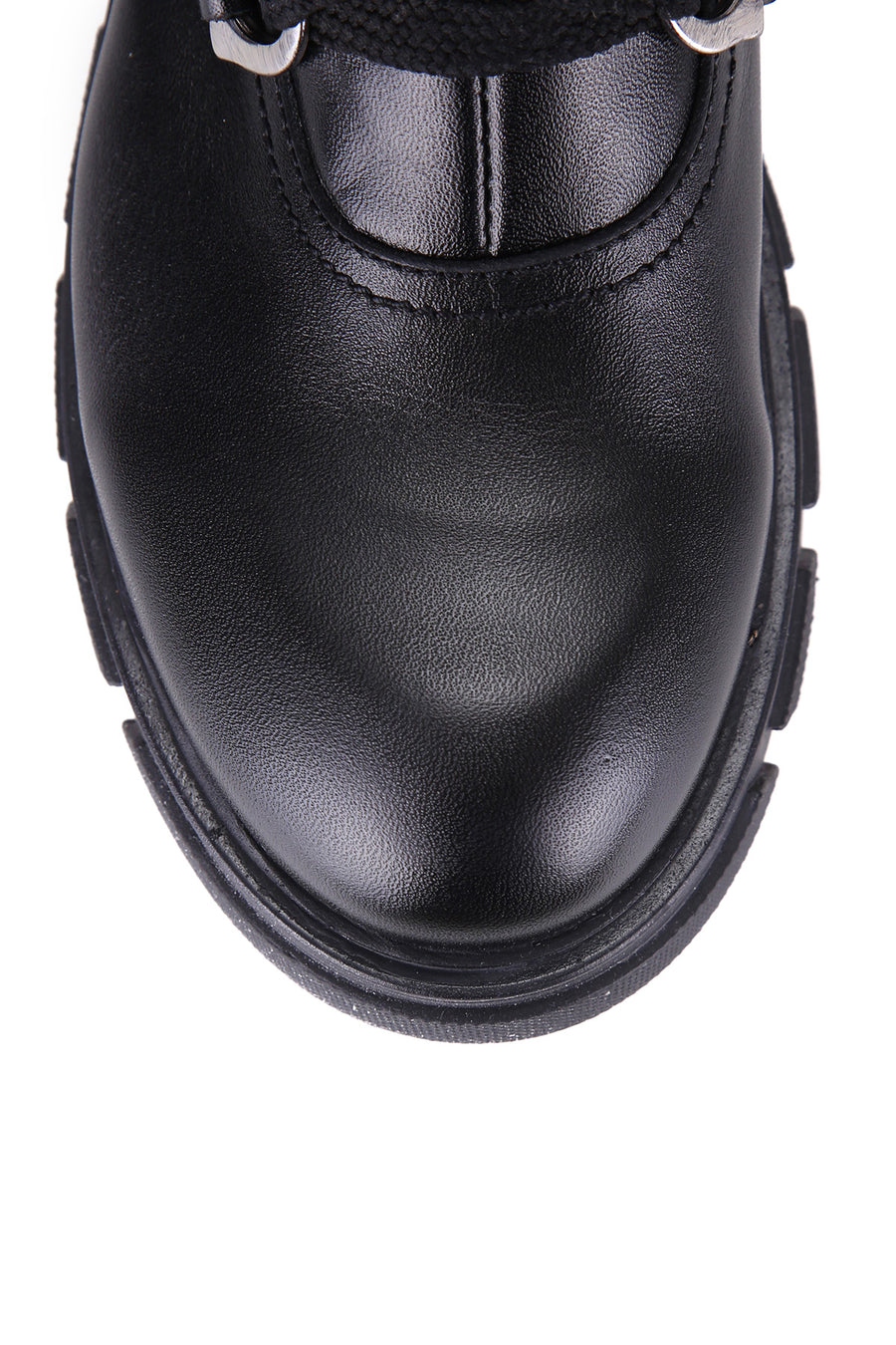 Lace-Up Women's Leather Boots
