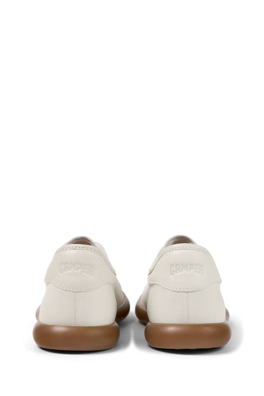 Camper Women's White Pelotas Soller Lace-up Leather Casual Sneaker