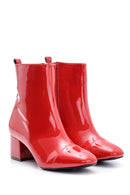 Women's Heeled Patent Leather Boots | Derimod