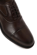 Male Brown Lace-up Leather Casual Shoes | Derimod