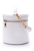 Women's Crocodile Patterned Chain Detailed Bag | Derimod