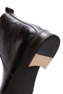 Men's Brown Zippered Leather Casual Boots | Derimod