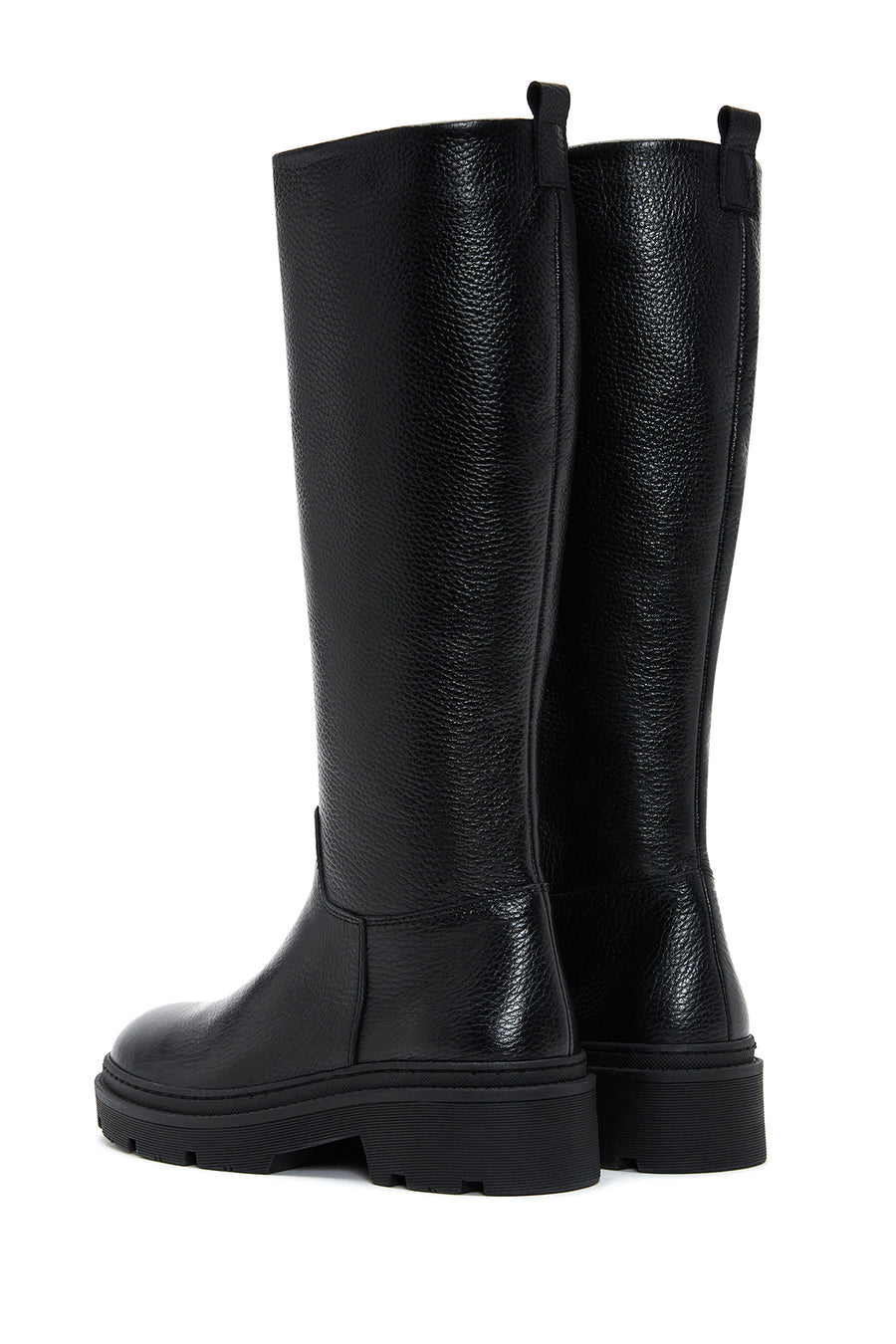 Women's Black Leather Boots
