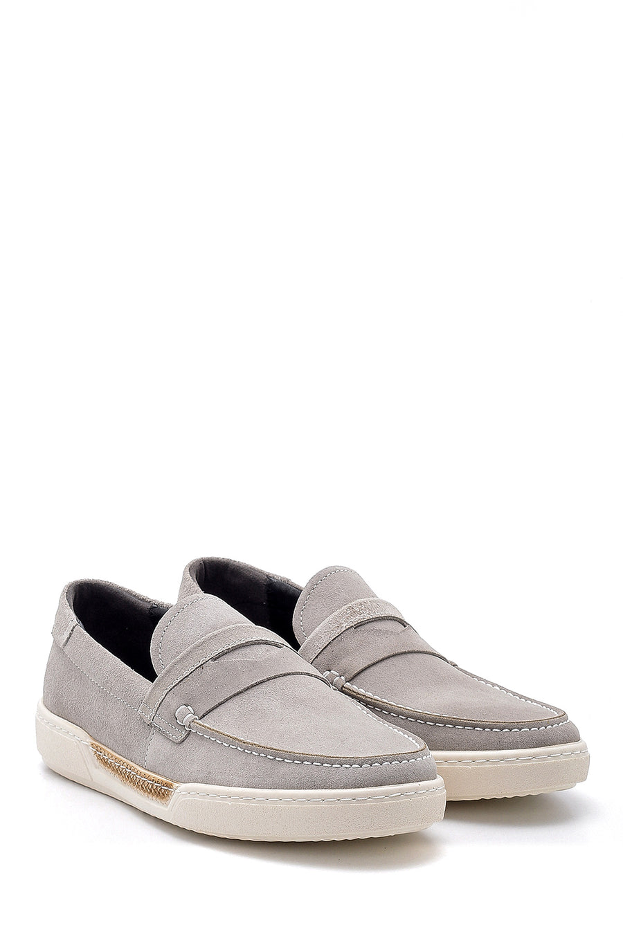 Erkek Süet Deri Casual Loafer