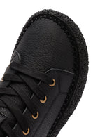 Men's Black Lace-Up Leather Sports Boots | Derimod