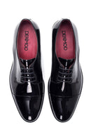 Men's Leather Patent Leather Classic Shoes | Derimod