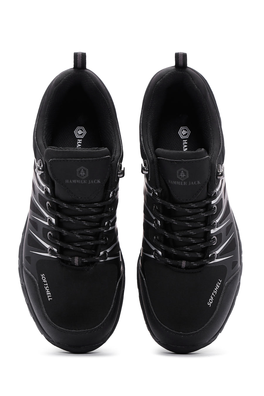Hammer Jack Men's Black Roller Outdoor Shoes