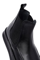 Male Black Leather Chelsea Boots | Derimod