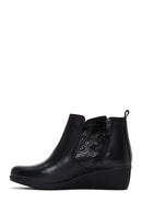Women's Leather Wedge Heel Boots | Derimod