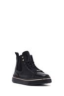 Men's Black Lace-Up Leather Sports Boots | Derimod