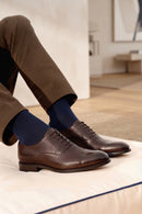 Male Brown Lace-up Leather Casual Shoes | Derimod